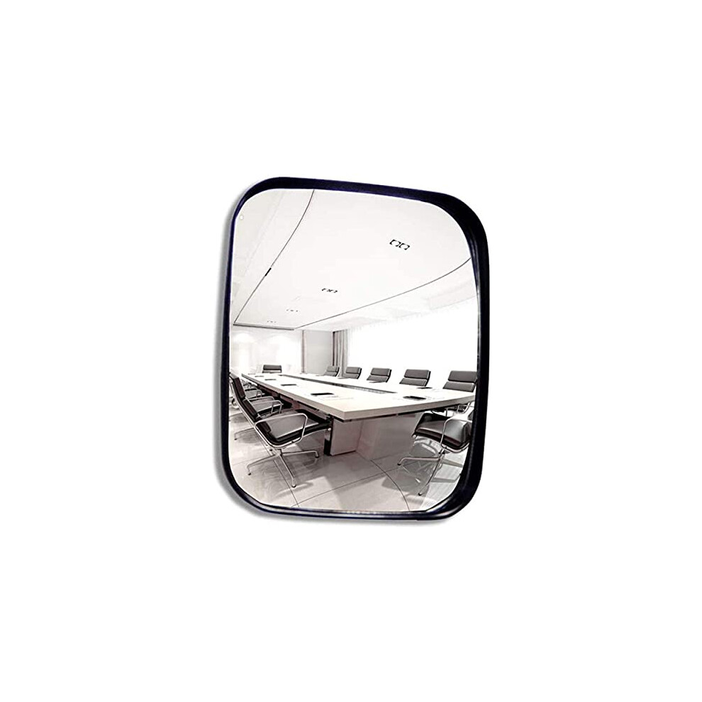 Traffic Mirror Wide Angle Safety Convex Mirror For Indoor Outdoor Use 16X19 Cm Single Dot Mirror Driveways Garages 9393856116713