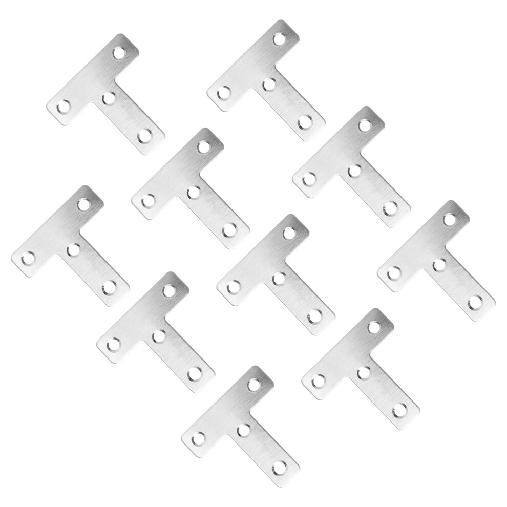 1Set Corner Bracket T Shaped Fixing Tool For Furniture Repair And Joining Tables Desks Chairs Corrosion Resistant 20Pcs 9393856116928