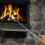 2Stk Fire-Poker Für Und Außen, Kaminbesteck 7