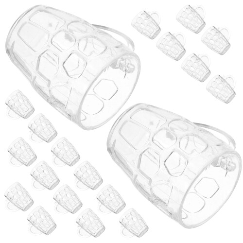 50 Pièces Mini Chopes En Transparent Pour Maison De