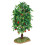 2Pcs Mini Tree Models Plastic Realistic Artificial Fruit Decor 2