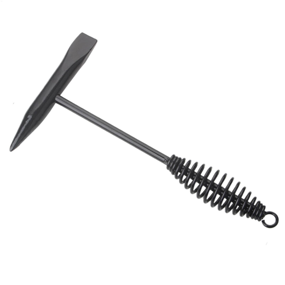 Welding Chipping Hammer - Welder Chipping Hammer With Coil Spring Handle, 300 G Weight, Slag Removal Tool 9354506074944