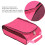 Nylon-Golfschuhtasche, Pink, tragbar, 15