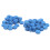50PCS PU Leder Billard Pool Queue Tipps Pool-Stick 7