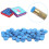50PCS PU Leder Billard Pool Queue Tipps Pool-Stick 9