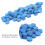 50PCS PU Leder Billard Pool Queue Tipps Pool-Stick 15