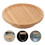 Wein Topper Snacks Mini Teller Bierglas Deckel Party Tablett 4