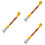 3Pcs Kitchen Brush With For Cleaning Kitchen Bathroom Garage 8