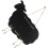 1Pc Goat Shape Hanging Blackboard Message Board Blank 8