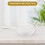 Creative Glass Ingredient Bowl for Culinary Presentations and Serving 9