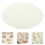 3Pcs Light Yellow Silicone Steamer Liners Non-Stick Reusable Pads 3