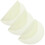 3Pcs Light Yellow Silicone Steamer Liners Non-Stick Reusable Pads 7
