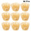 60 Pezzi Cartine Per Cupcake E Torta Traforate Oro Resistente Calore 3