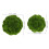 2 Pezzi Artificiale 15 E 20 Cm Verde Per Giardino 3