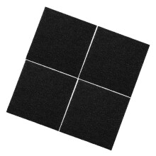 4 Stuks Houtskoolfilters Vervanging Voor Vierkante Keukencompostemmers