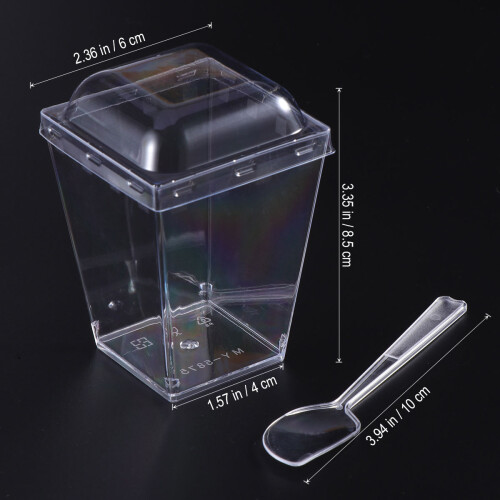 20 Conjuntos De 150Ml Mini Taças Para E Aperitivos 1