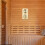 Medidor De Temperatura E Umidade Higrótermo Para Diário Sauna 8
