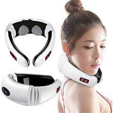 Massager for Shoulder Neck Back Neck Massager Shoulder Massager Electric with Heat Function, Electric Current Massage (no Vibration)