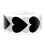 500pcs/roll Heart-shaped Sticker Wedding Gift Packaging Seal Labels Heart 1
