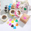 500pcs/roll Heart-shaped Sticker Wedding Gift Packaging Seal Labels Heart 11