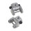 Scroll Saw Blades Holders 2 Pack Conversion Kit Pin-Less Adapter Metal Upper And Lower Blade Holders For Scroll Saw 1