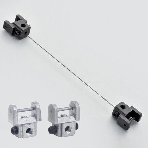 Scroll Saw Blades Holders Pin-Less Blade Clamps Upper/Lower Blade Holder Universal Conversion Kit 1
