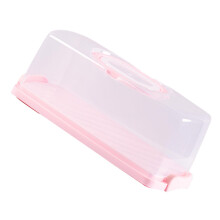 1St Rechteckige Kuchendose Für Toastbrot Rosa