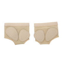 Foot Thongs 2-Piece Beige Non-Slip Wicking Breathable For Dance Girls Ballet Modern Belly Dance