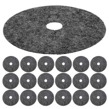20Stk Baummulchring 25Cm Vlies Rund Unkrautschutz Für Wurzelschutz