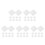 50 Stuks Bruiloftstaart Dummy Set: Schuim 6