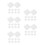 50 Stuks Bruiloftstaart Dummy Set: Schuim 8
