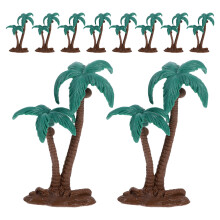 10Stk Mini Kokospalmen Modell Für Feengarten Aquarium Diorama