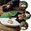 Ceramic Sushi Plate, Snackteller, Servierplatte, Japanischer 7