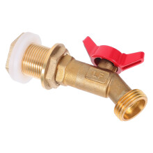 Brass Regentonne Hahn 1/2 Zoll Für Gartenschlauch Anschluss