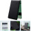 Golfing Score Record Notebook PU Scorebook Compact Design For Golf Enthusiasts Score Tracking 2
