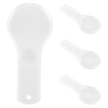 4 Mini Acryl Handlupe 3x 52 Mm Für Senioren Kinder
