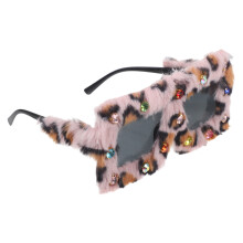 Soft Fell Sonnenbrille Mit Für Party Cosplay