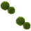 4 Imitat Mooskugeln , Simulierte Ornament, Dekorative 8
