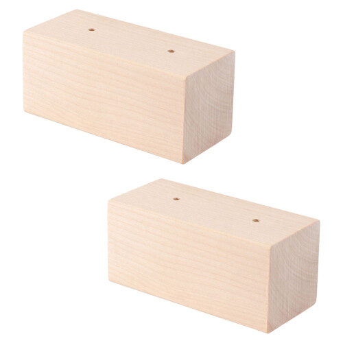 2 Unidades Bases Para Decoración De Madera