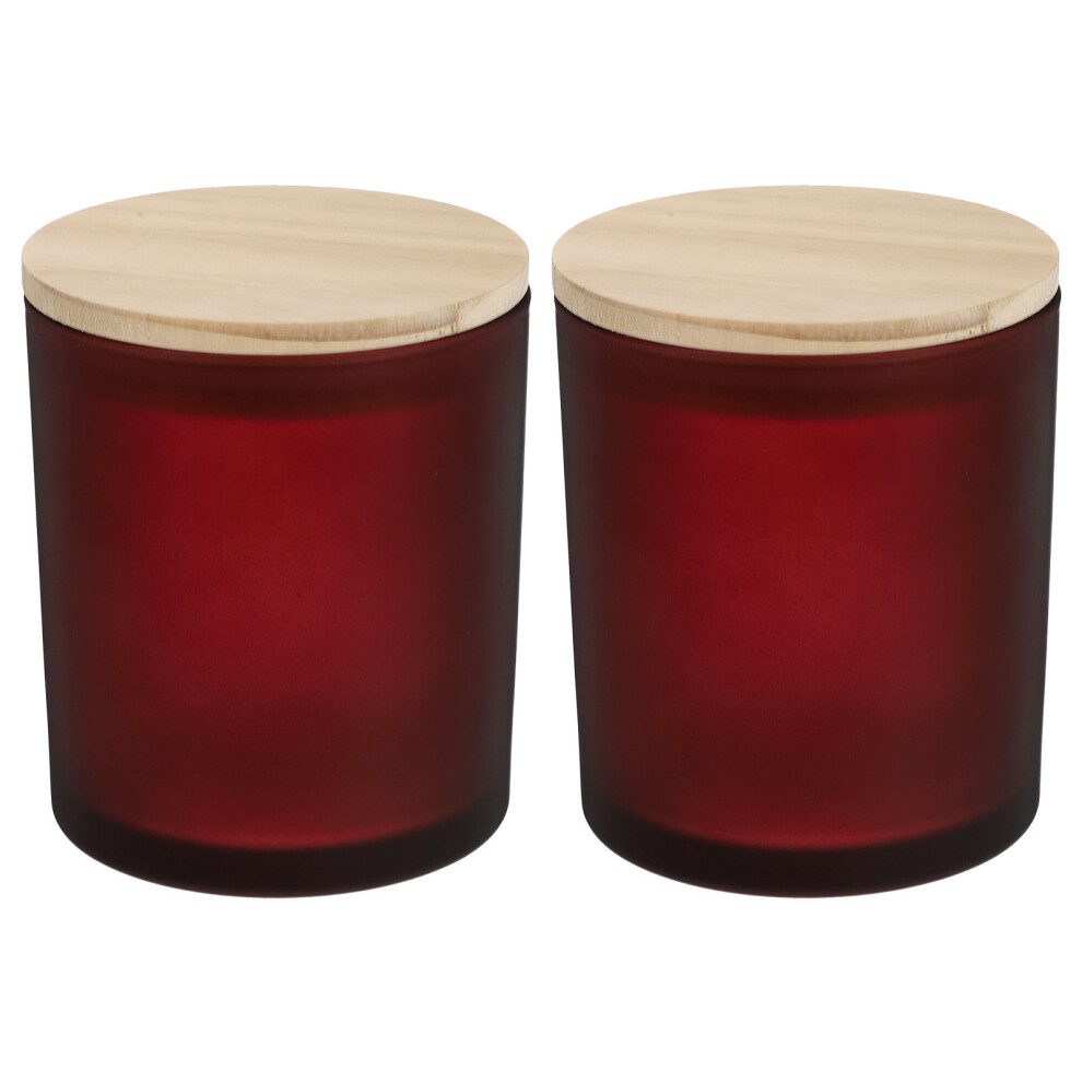 4 Pcs Glass Candle Cups Simple Style Stylish Home Decor-image-OPC-PKVTPV2-NEW