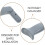 Plastic Handle Replacement For Walking Cane Crutch Grip Accessory 7