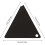 Ski Wax Scraper Tool For Snowboards And Skis, Hot Wax Scraper, Snowboard Adjustment Tool, Triangle Setting 5