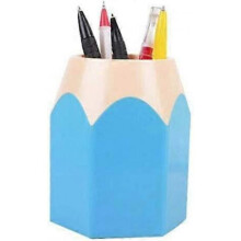 Pencil Shaped Pen Holder Bin for Desk Organiser Stationary