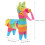 3 Piezas Mini Piñatas De Burro Para 9