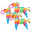 3 Piezas Mini Piñatas De Burro Para 4