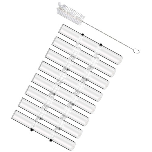 3 Ensembles Vase Hydroponique, Terrarium Tube , Support Multiplication