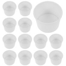 100 Pièces Bol En Papier Jetable Épais Pour Glace Repas Froid