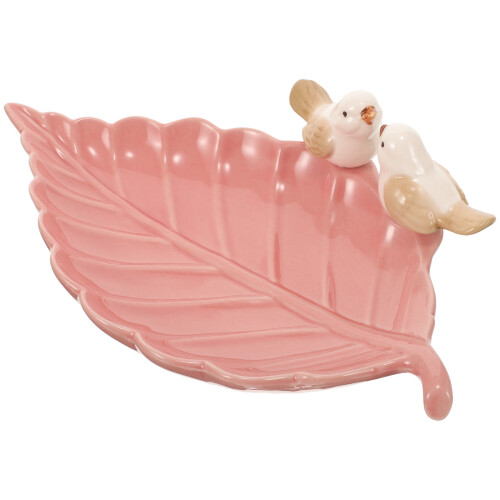 5Pcs Ceramic Food Tray Leaf Shape Serving Plate 1