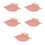5Pcs Ceramic Food Tray Leaf Shape Serving Plate 9