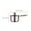 Kitchen Milk Stockpot Multi Purpose Cooking Pot With Wood Handle 8